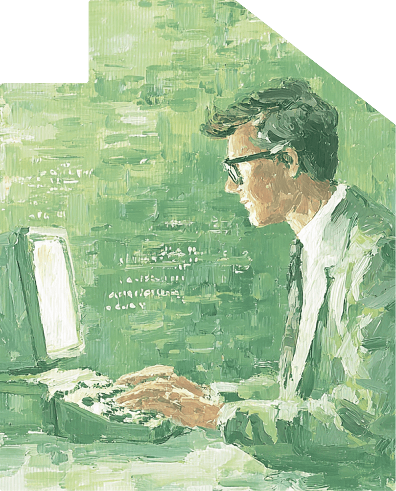 Man in the office